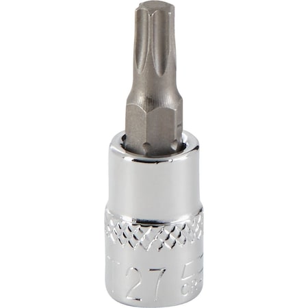 Channellock 1/4 In. Drive T27 6-Point Torx Bit Socket 370002